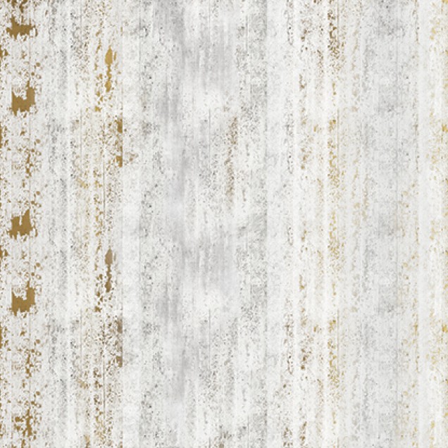 Wallpaper cu aspect de beton brut, cu accente aurii
