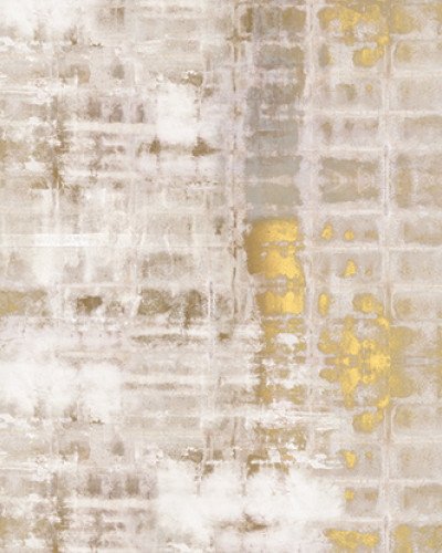 Tapet cu aspect de beton, Concrete Surfaces CS1.06, Stannic Gold - YO2 design