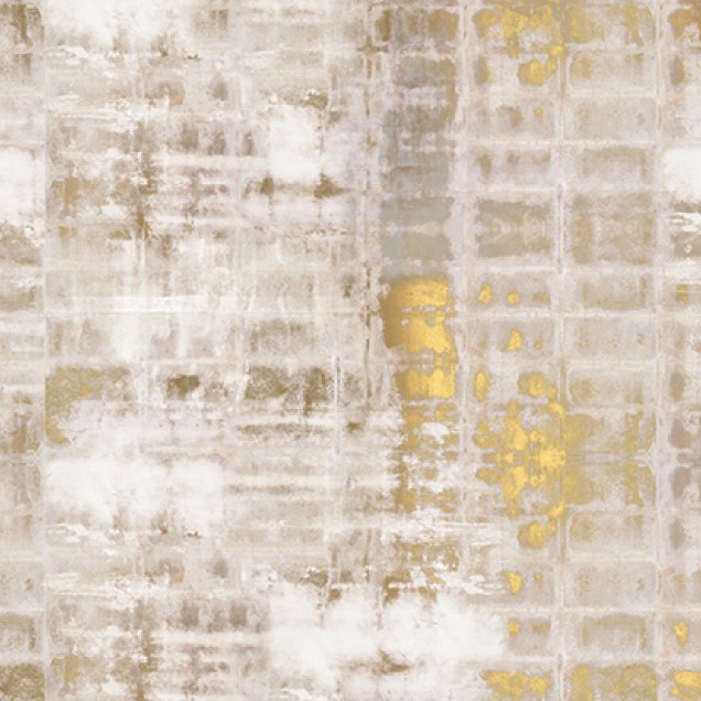 Tapet cu aspect de beton, Concrete Surfaces CS1.06, Stannic Gold - YO2 design