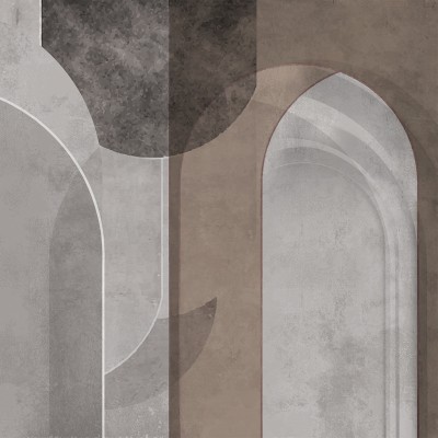 Wallpaper cu design minimalist si elegant, cu linii curate si forme geometrice, in tonuri neutre.