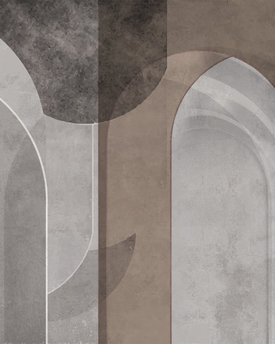 Wallpaper cu design minimalist si elegant, cu linii curate si forme geometrice, in tonuri neutre.