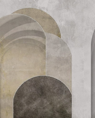 Wallpaper cu design minimalist si elegant, cu linii curate si forme geometrice, in tonuri neutre.
