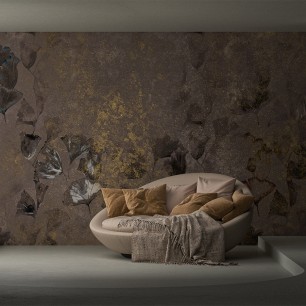Fototapet YoYo Design YO2-BD1.07.SG. Conține culorile: Gri, Gri Șoarece-Perlă, Galben, Galben Măsliniu, Galben, Galben Sulfuric, Maro, Maro-Gri, Albastru, Albastru-Violet