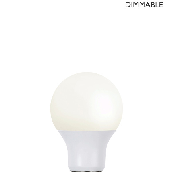 Bec LED dimabil L143, E27, 6cm, lumină caldă