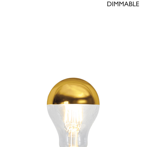 Bec LED dimabil L121, E27, 6cm, lumină caldă
