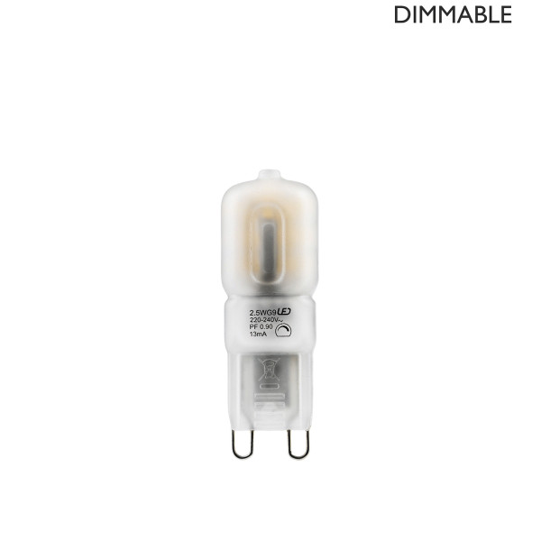 Bec LED dimabil L54, G9, 1cm, lumină caldă