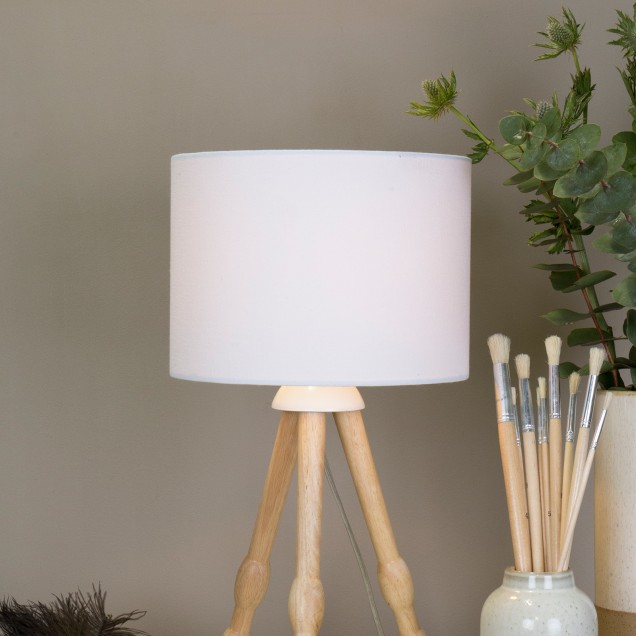 Lămpi de birou Globen GLO-1228. Culoare: ALb,Negru; Material: Lemn