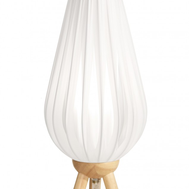 Lămpi de birou Globen GLO-123320. Culoare: Alb; Material: Lemn