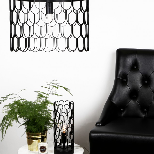 Lămpi suspendate Globen GLO-2570. Culoare: Negru, Alamă; Material: Metal