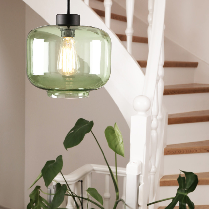 Lămpi suspendate Globen GLO-6735. Culoare: Alb, Transparent, Multicolor; Material: Sticlă