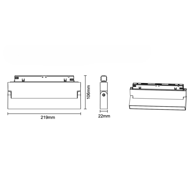 Iluminat Lyset LY-MTR-12-2B-0-10V. Conține culorile: