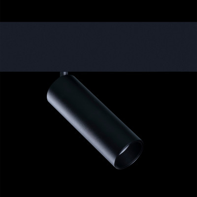 Spot negru pentru șină magnetică, iluminat modern