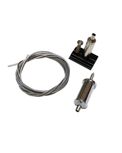 Kit de suspensie profil magnetic aplicat, negru, Lyset