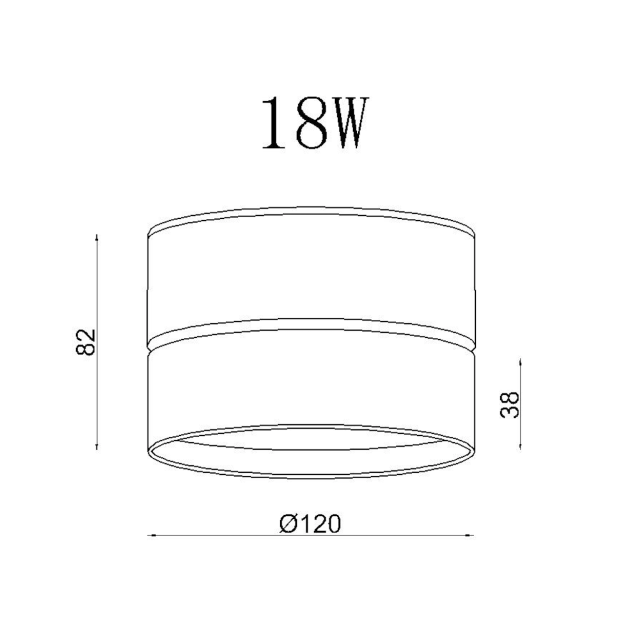 Iluminat Lyset LY10-18W. Conține culorile: