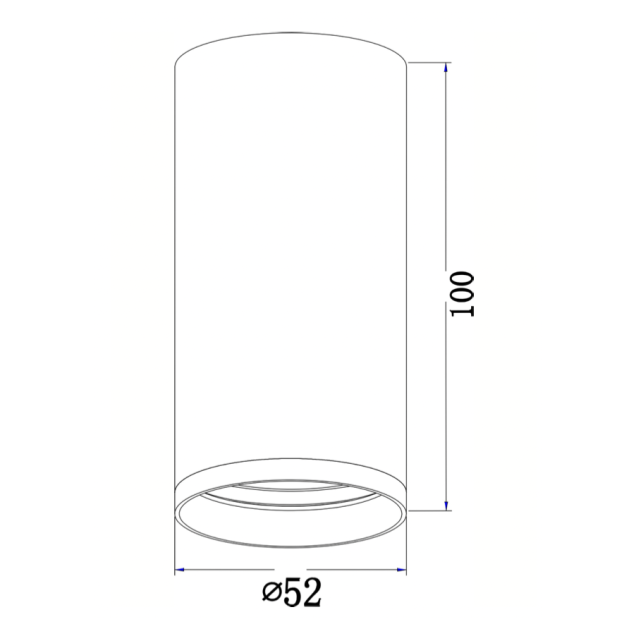 Iluminat Lyset LY26-GU10W. Conține culorile:
