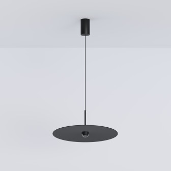 Suspensie Hat, negru, Diametru 50cm, Lyset