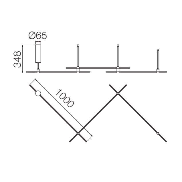 Iluminat Lyset LY9010-3G. Conține culorile: