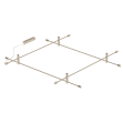 Sistem 9010, Square, auriu mat, Lyset