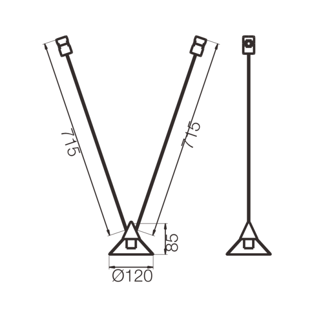 Iluminat Lyset LY9010-7B. Conține culorile: