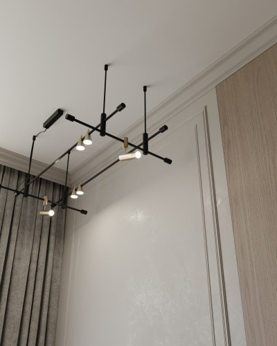 Iluminat Lyset LY9010-9G. Conține culorile:
