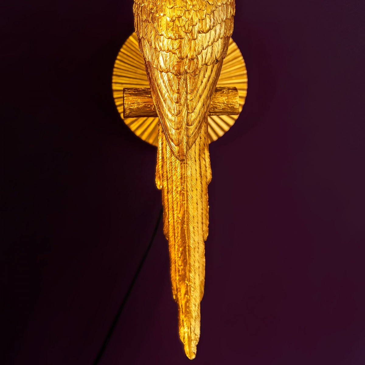 Lămpi de perete WernerVoss WRV-50364. Culoare: Auriu cu abajur turcoaz; Material: Polirășină