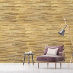 Panouri decorative din lemn de stejar, Brick Serene