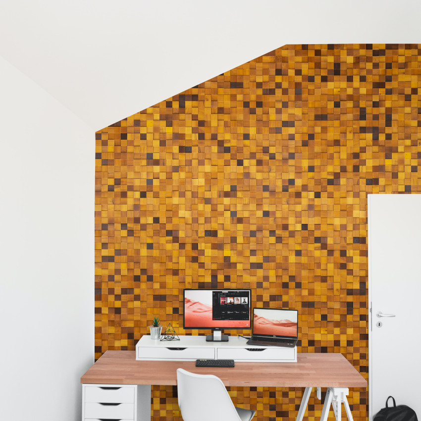 Panouri decorative din lemn Cubetti CUB20-08, material: