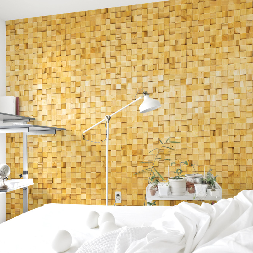Panouri decorative din lemn Cubetti CUB20-10, material: