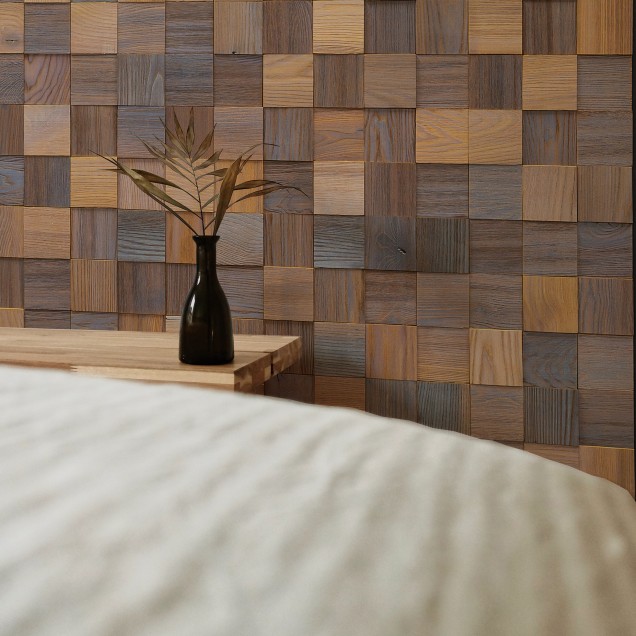 Panouri decorative din lemn Cubetti CUB20-16, material: