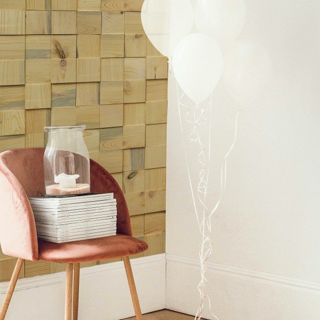 Panouri decorative din lemn Cubetti CUB20-19, material: