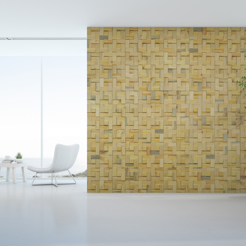 Panouri decorative din lemn Cubetti CUB20-03, material: