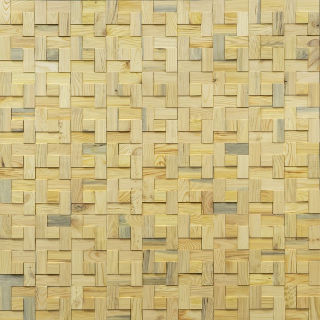 Panouri decorative din lemn Cubetti CUB20-03, material: