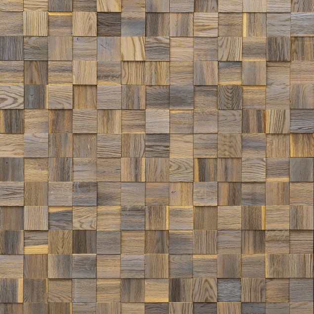 Panouri decorative din lemn Cubetti CUB20-18, material:
