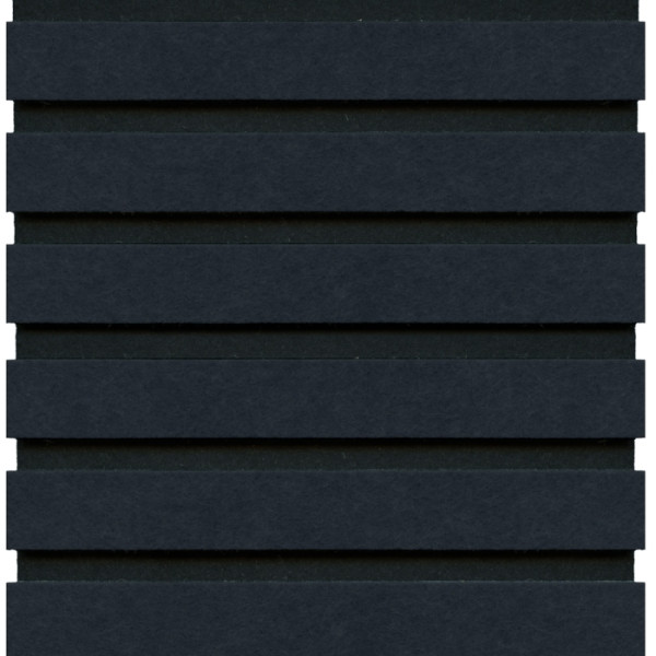 Riflaj decorativ fonoabsorbant din fetru, Denim, 240x60 cm