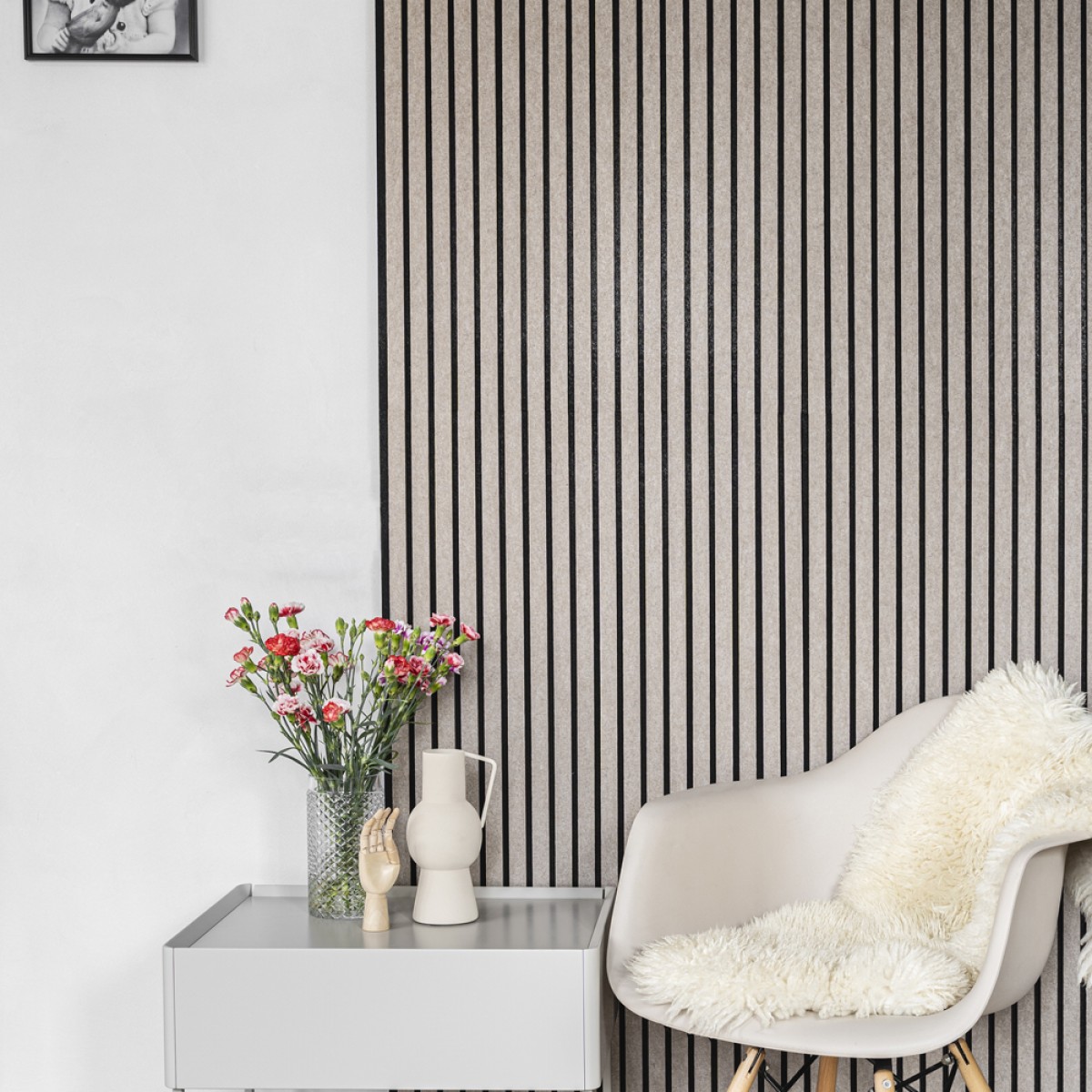 Panouri decorative riflate (riflaje) Enzo Pellini AND-R-Dune, material: