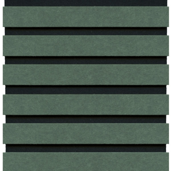 Riflaj decorativ fonoabsorbant din fetru, Eucalyptus, 240x60 cm