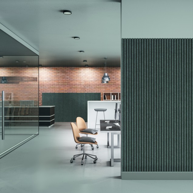 Panouri decorative riflate (riflaje) Enzo Pellini AND-R-LIGHT-BLUE, material: