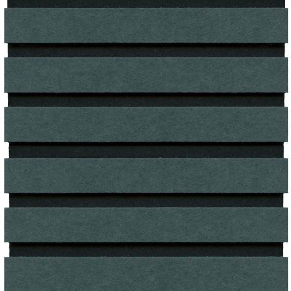 Riflaj decorativ fonoabsorbant din fetru, Light Blue, 240x60 cm