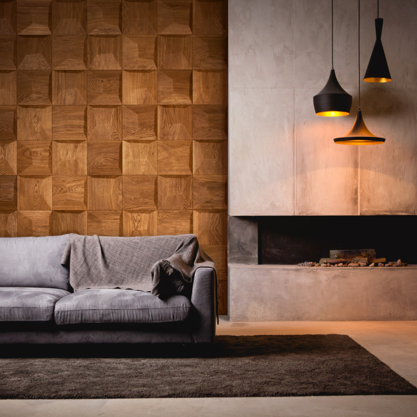 Panouri decorative din lemn FORM AT WOOD FRM-E03, material: