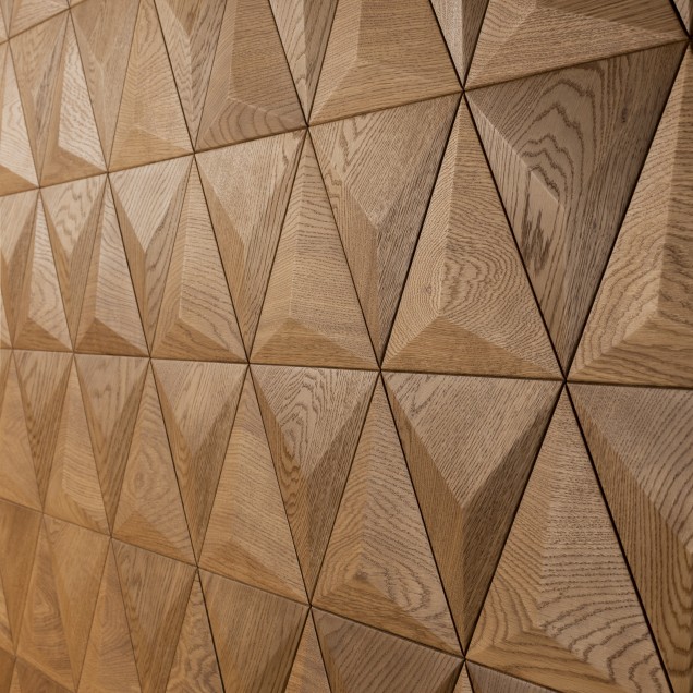 Panouri decorative din lemn FORM AT WOOD FRM-E01, material: