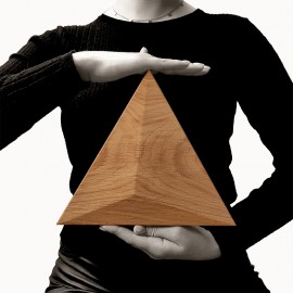 Panouri decorative 3D din lemn de stejar Pyramid