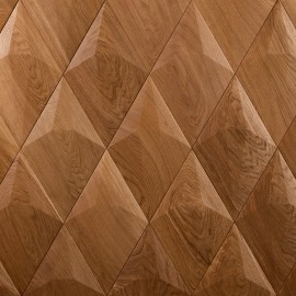 Panouri decorative 3D din lemn de stejar Diamond
