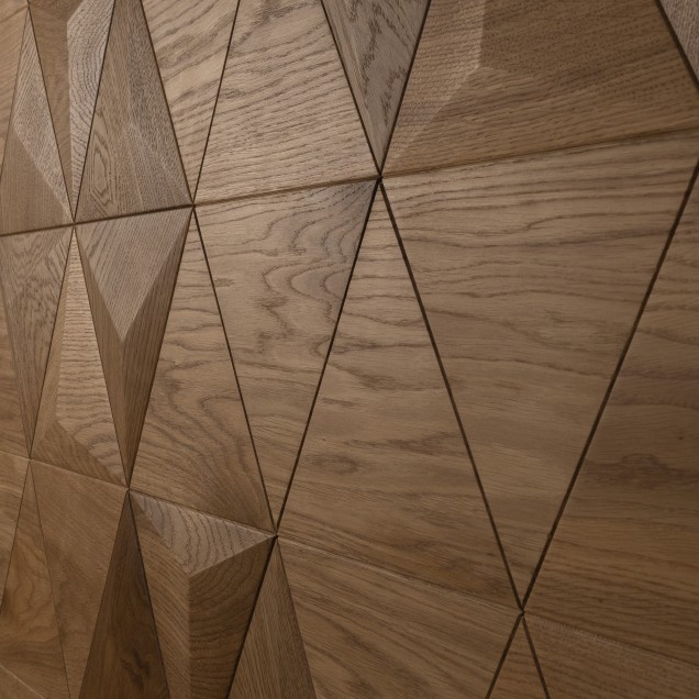 Panouri decorative din lemn FORM AT WOOD FRM-F01, material: