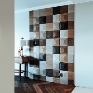 Panouri decorative din lemn FORM AT WOOD FRM-E03, material: