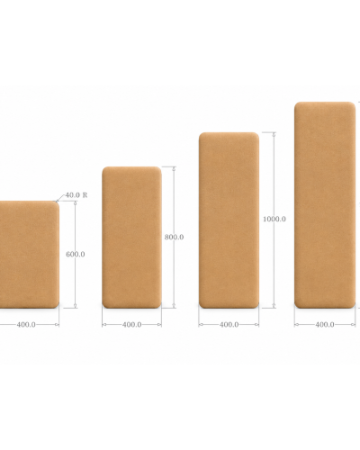 Panou tapițat Cvadrat, bej, Simply Wall Panels