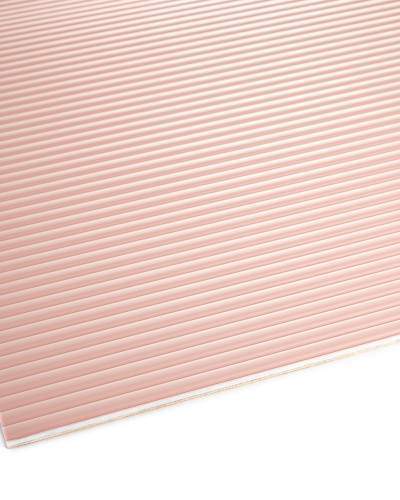 Panou decorativ flexibil riflat, Pastel Blush