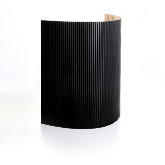 Panou decorativ flexibil metalizat JP-15, Piano Black Panou decorativ flexibil negru