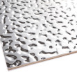 Panou decorativ metalizat JP-19, Metallic Mirrored Silver, 280 x 120 x 0.9 cm, JP Decor