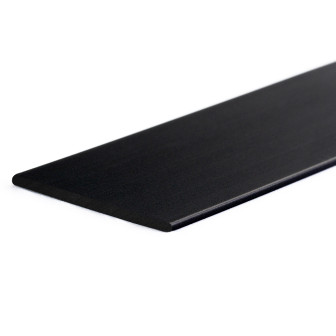 Profil conector "FLAT", Black, 300 cm, JP Decor