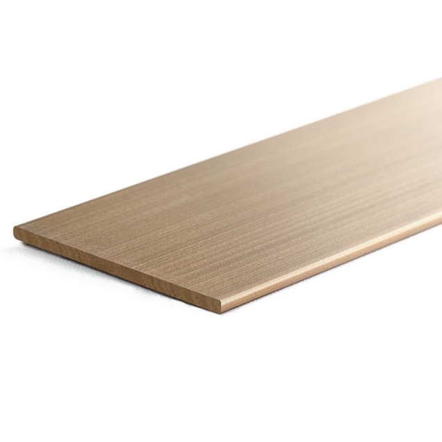 Profil conector auriu, 300 cm, pentru panouri decorative